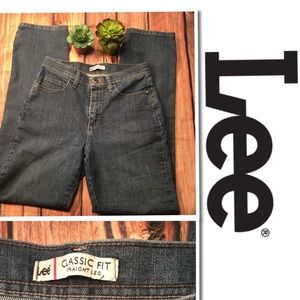 LEE Vintage Classic Fit Straight Leg Mom Jeans 4